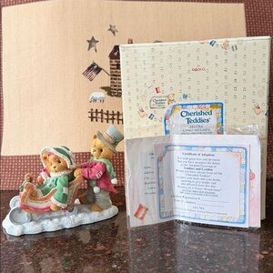 Cherished Teddies # 141178A Lindsey and Lyndon.